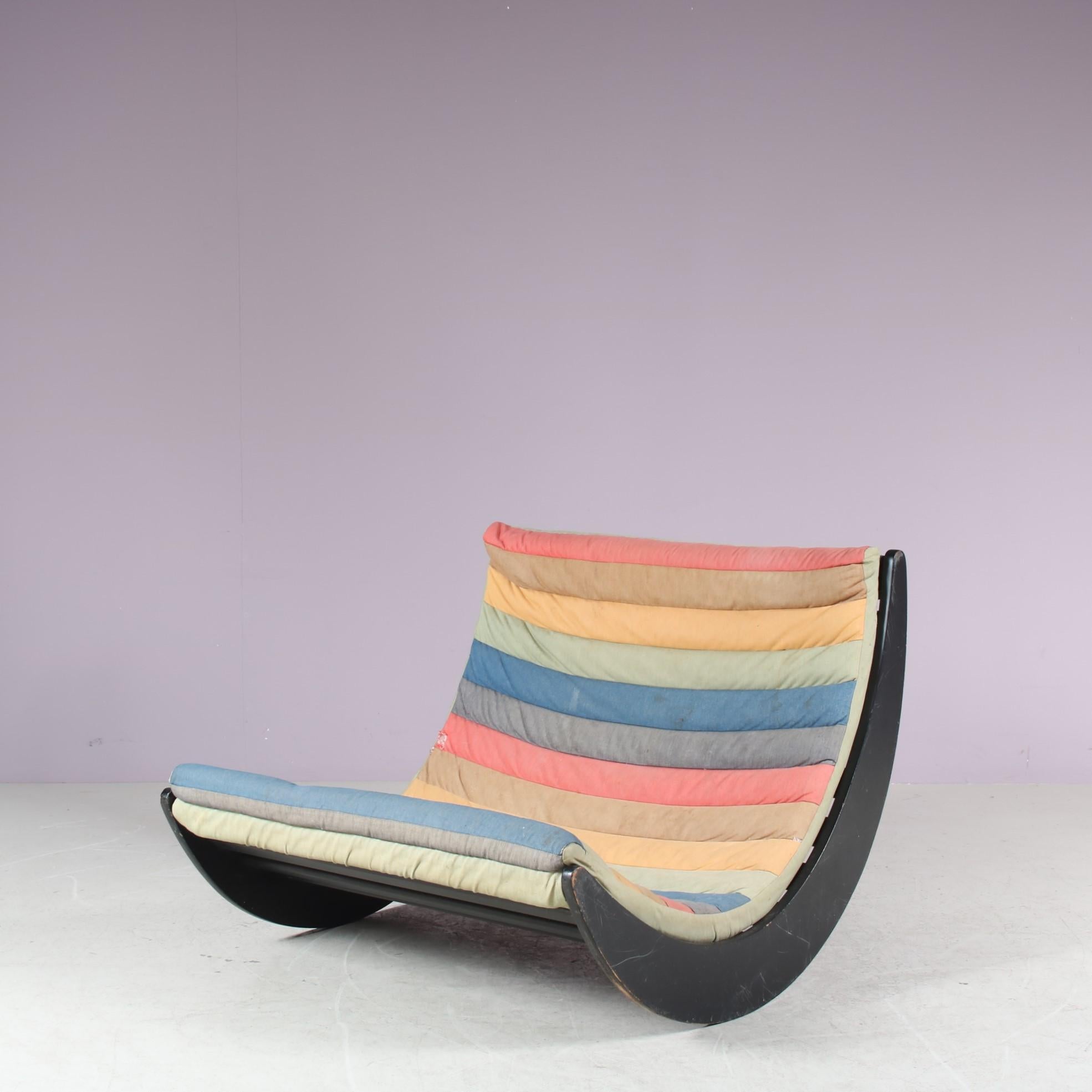 Mid-Century moderno Poltrona a dondolo 