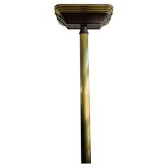 Relco Floorlamp, Art Deco Italian Dimmable Brass Lamp by Gianfranco Frattini