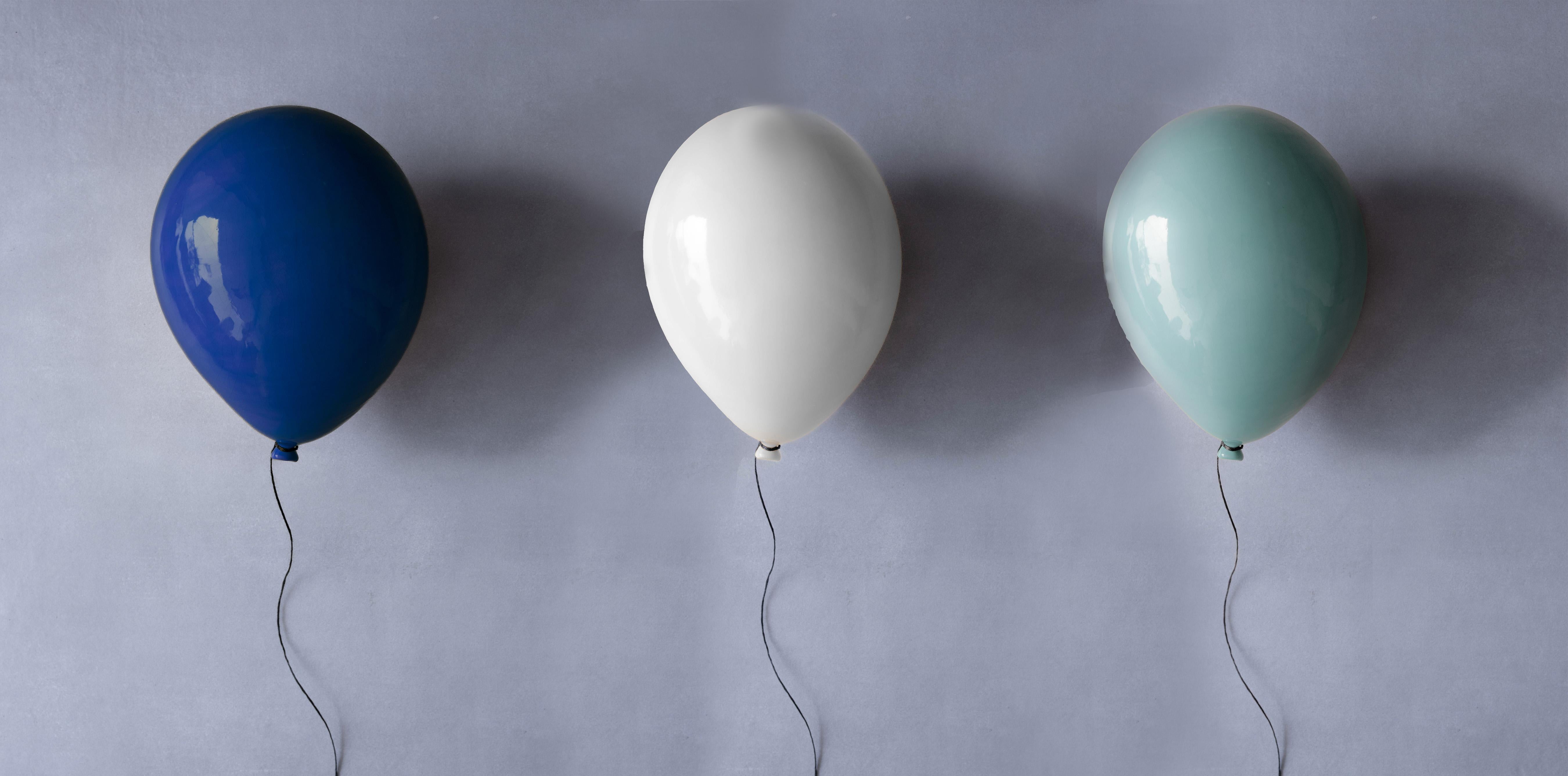 Set di 3 sculture di palloncini in argilla - Sculpture Contemporaneo di Reli Smith and Osnat Yaffe Zimmerman