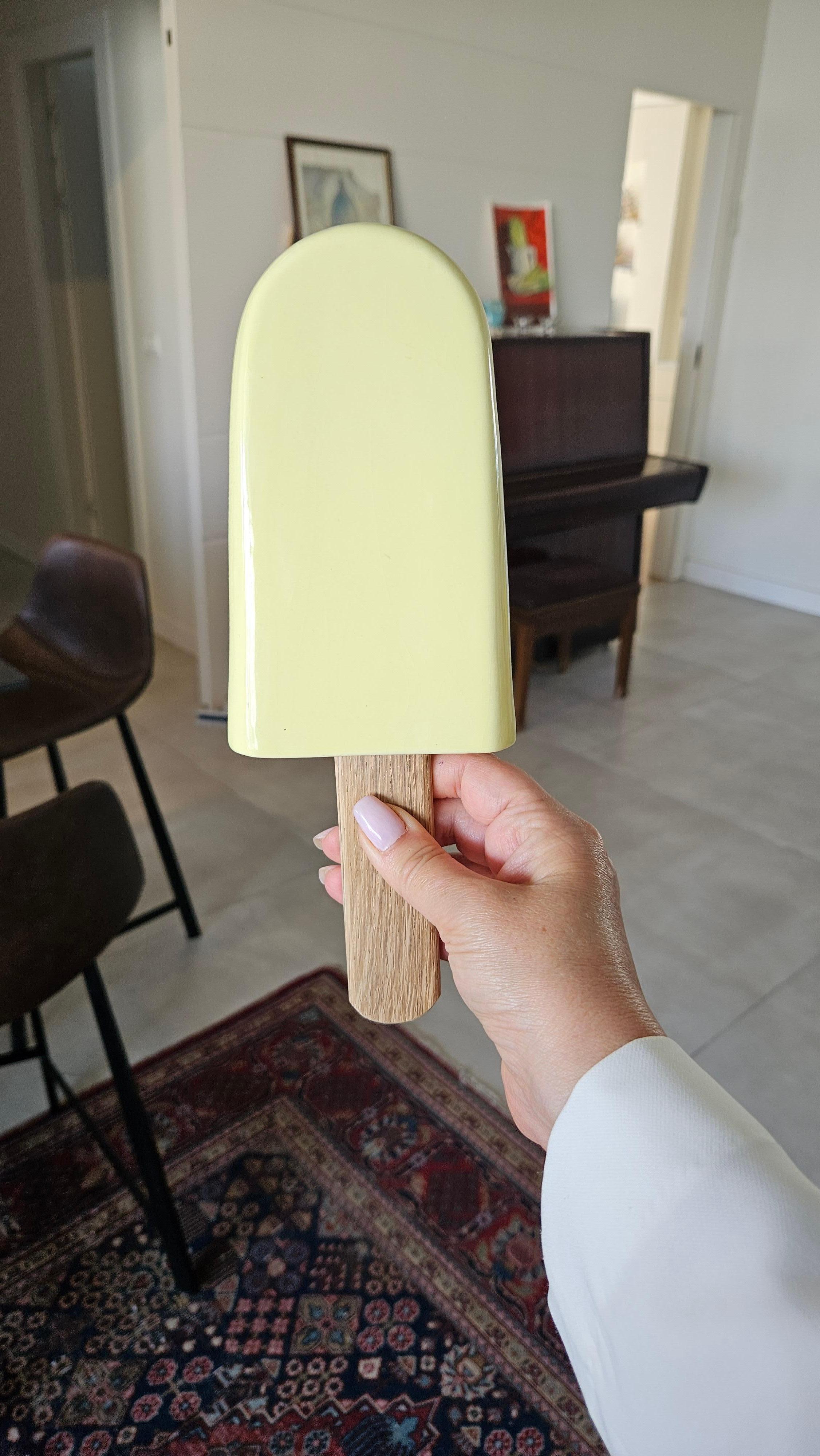 Set of 3 Popsicles for wall installation - Contemporary Sculpture by Reli Smith and Osnat Yaffe Zimmerman