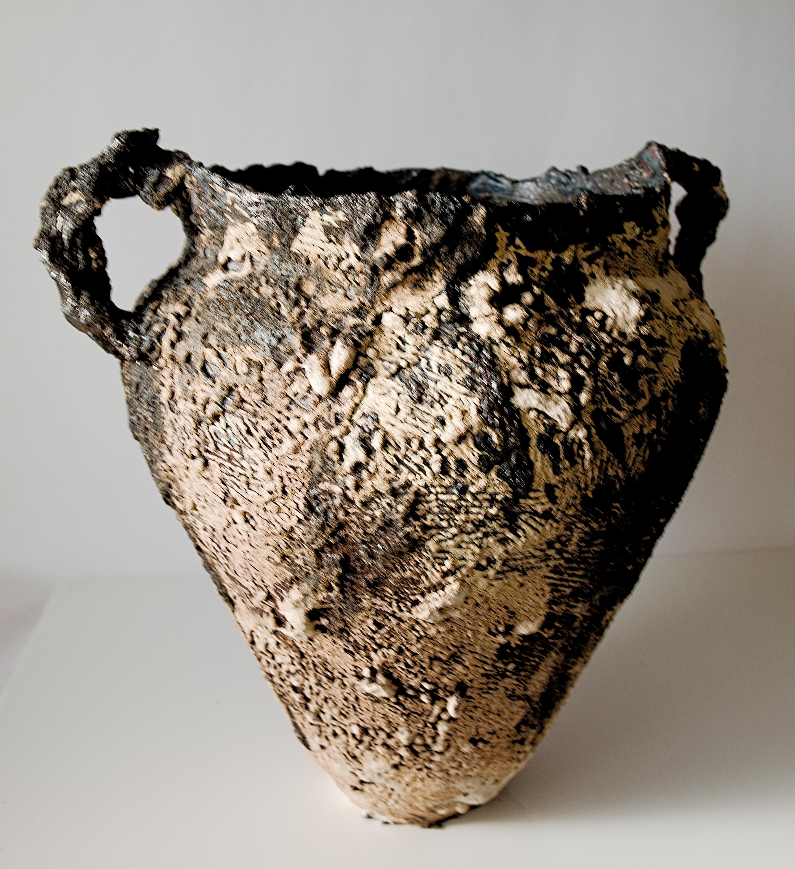 Relics Amphora Vase Large- Hand Made Vase For Sale 7