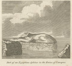 Relics of Antiquity: Egyptian Sphinx and Colossal Statues of Canopus, 1801