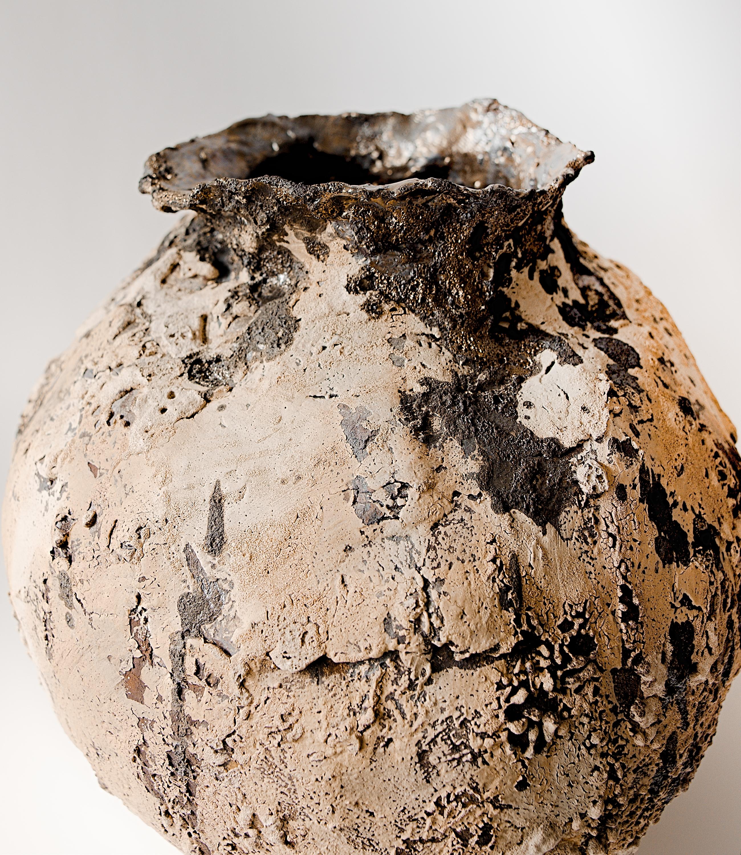 Relics  Vase Large- Hand Made Vase For Sale 2