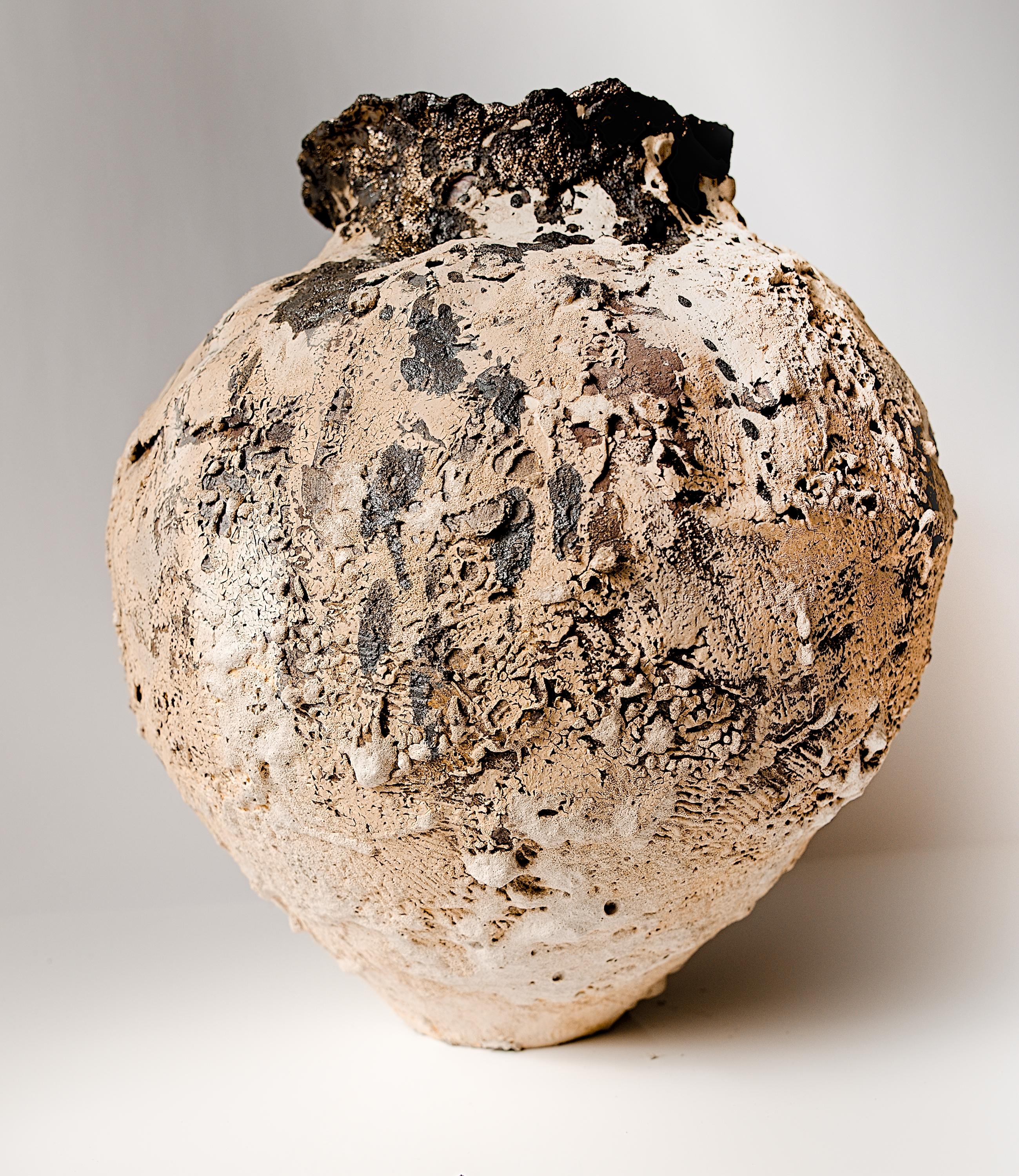 Relics  Vase Large- Hand Made Vase For Sale 4