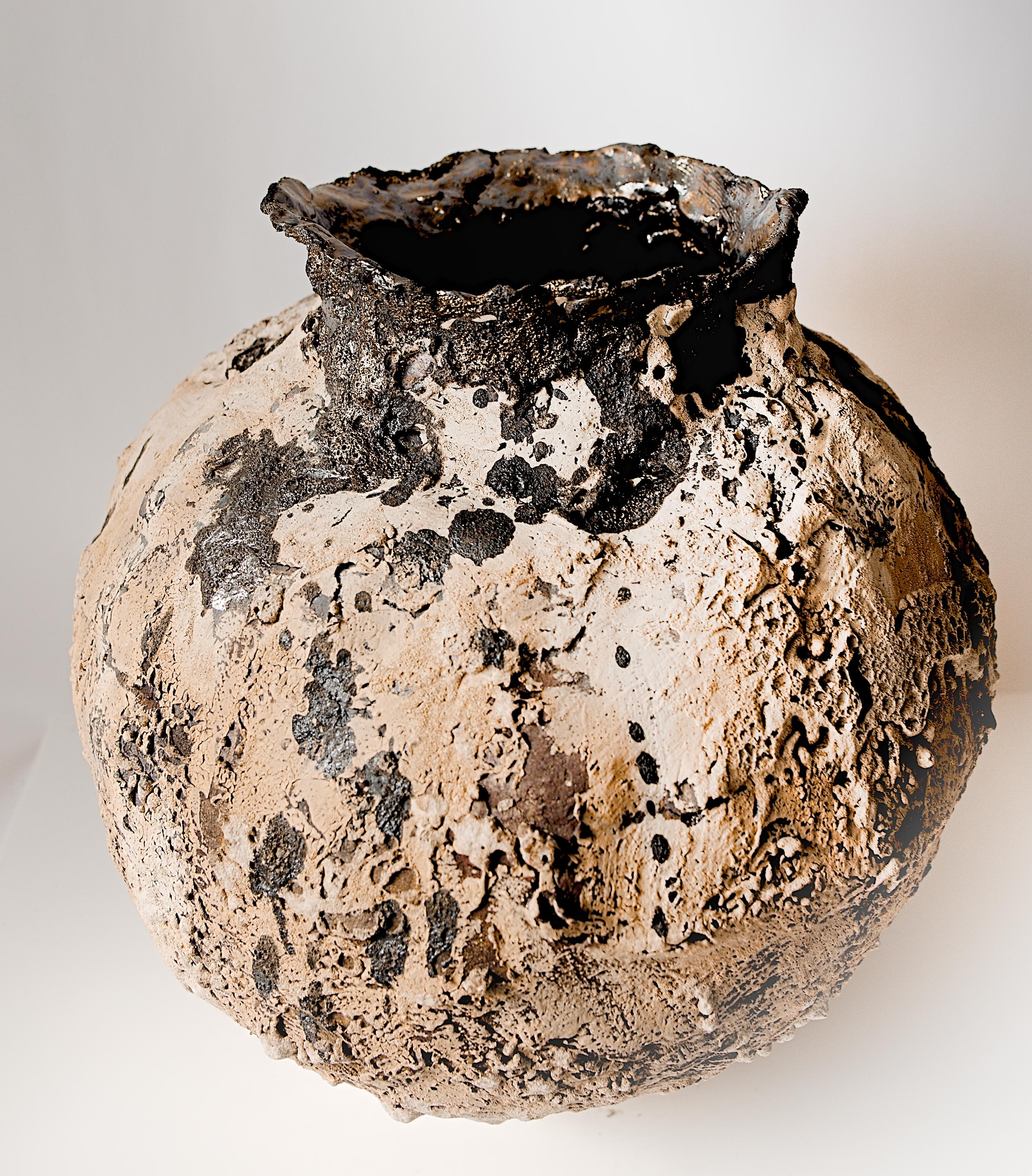 Relics  Vase Large- Hand Made Vase For Sale 6