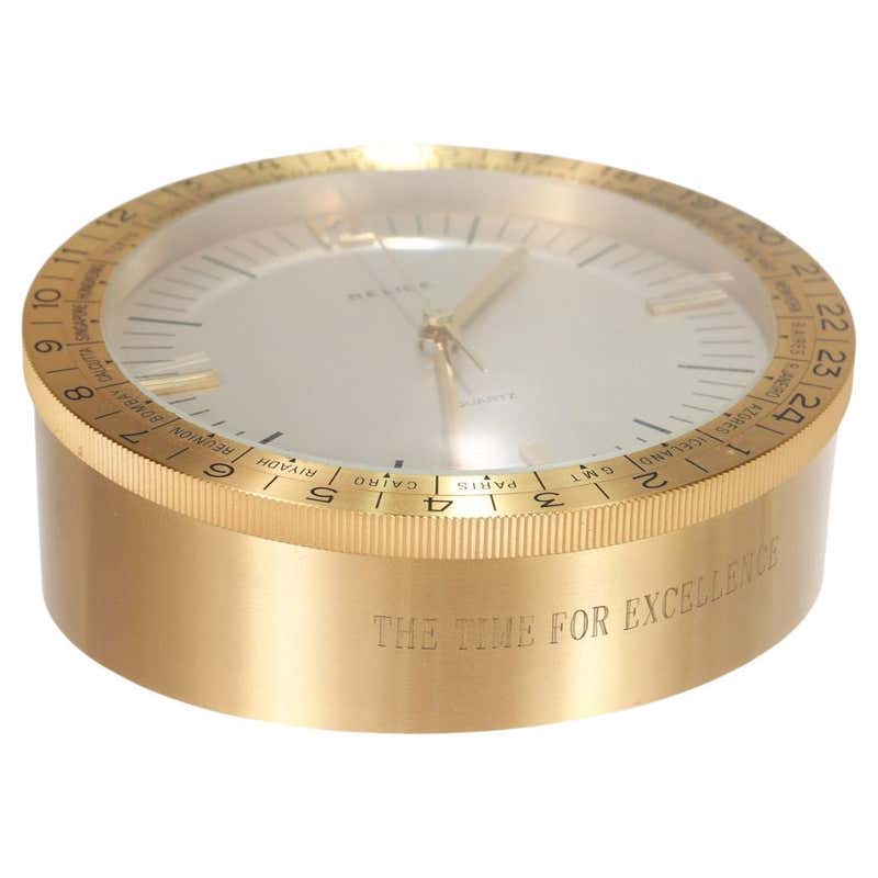 Modern Desk Clocks - 261 For Sale on 1stDibs | designer desk clock ...