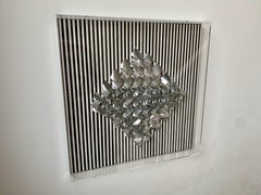 Relief 5 1970 by Julio Le Parc Éditions Denise René Mixed-Media Artwork