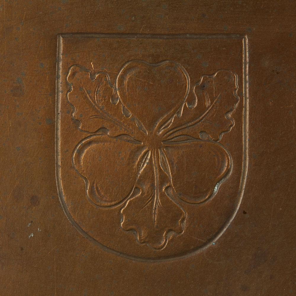 German Relief Bronze Otto Von Bismark Plaque Harro Magnusson, 1896