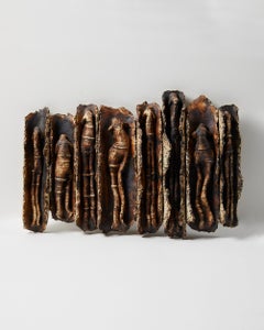 Rilievo di Ulla Viotti, Gres, Scultura da parete, Svezia, anni '60