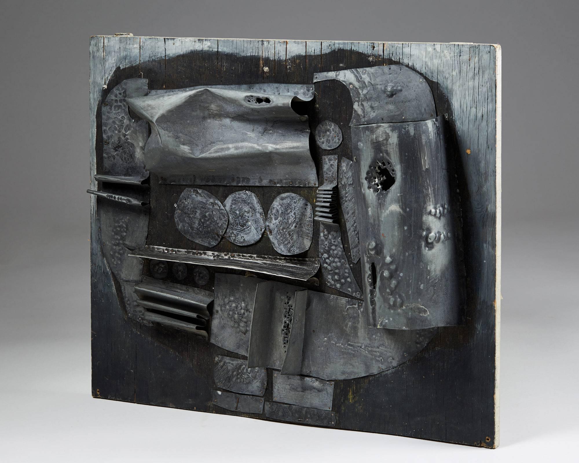 Scandinave moderne Relief de Zbigniew Stanley Kupczynski, Pologne, années 1960 en vente