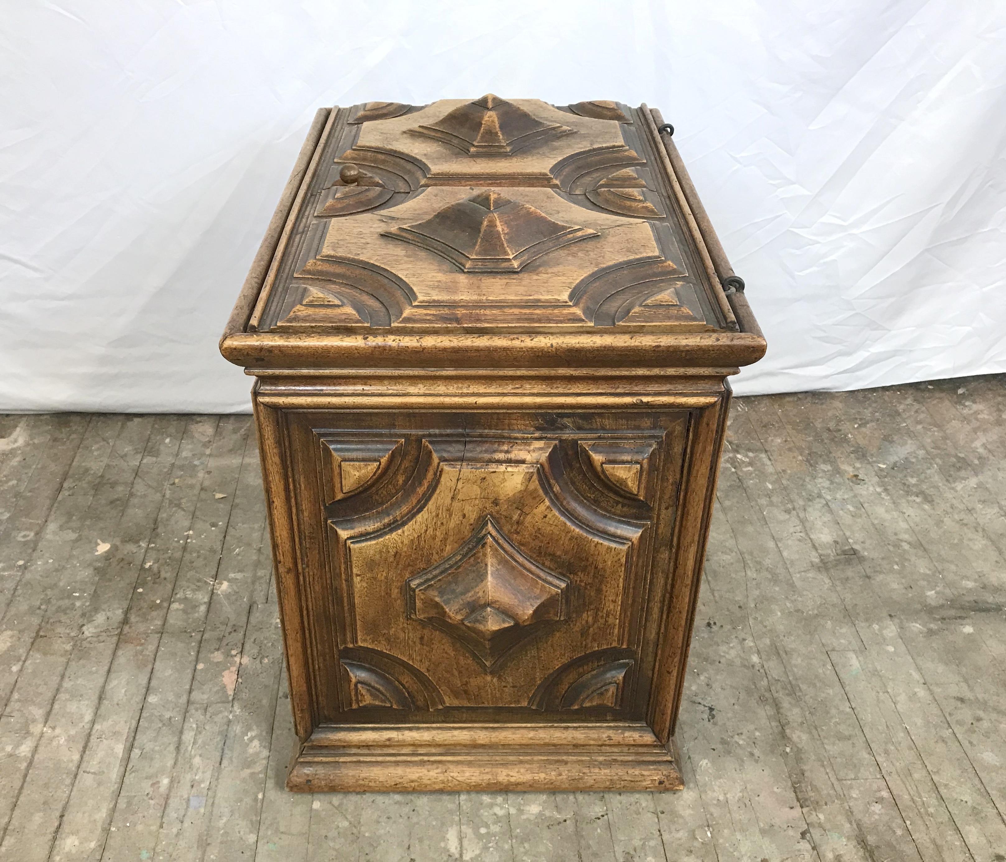 Relief Carved French 18th Century Chest from Academy Award Winner Elmo Williams For Sale 2