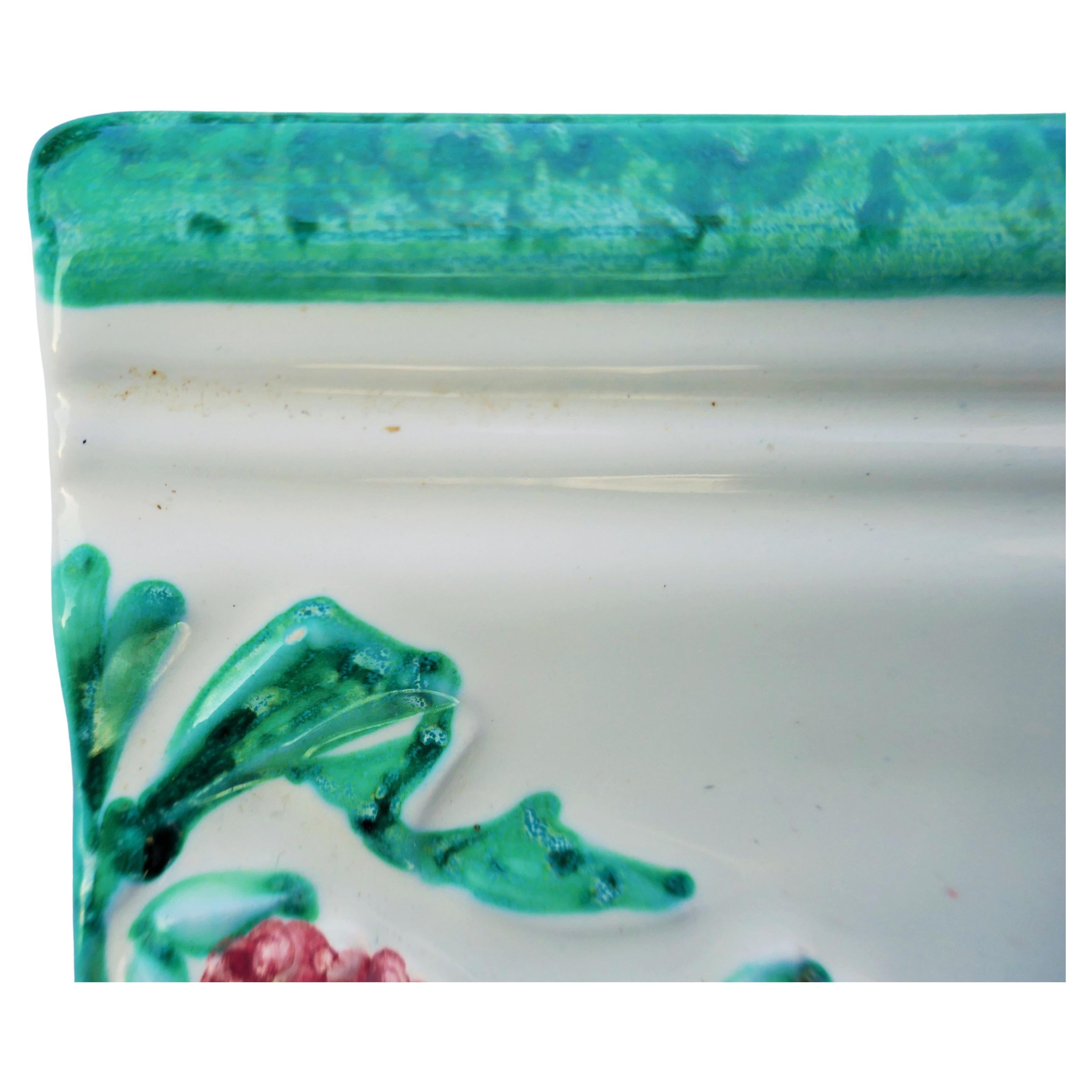 Relief majolica ceramic possible Giovanni De Maio - 45 available In Good Condition For Sale In Lugo, IT