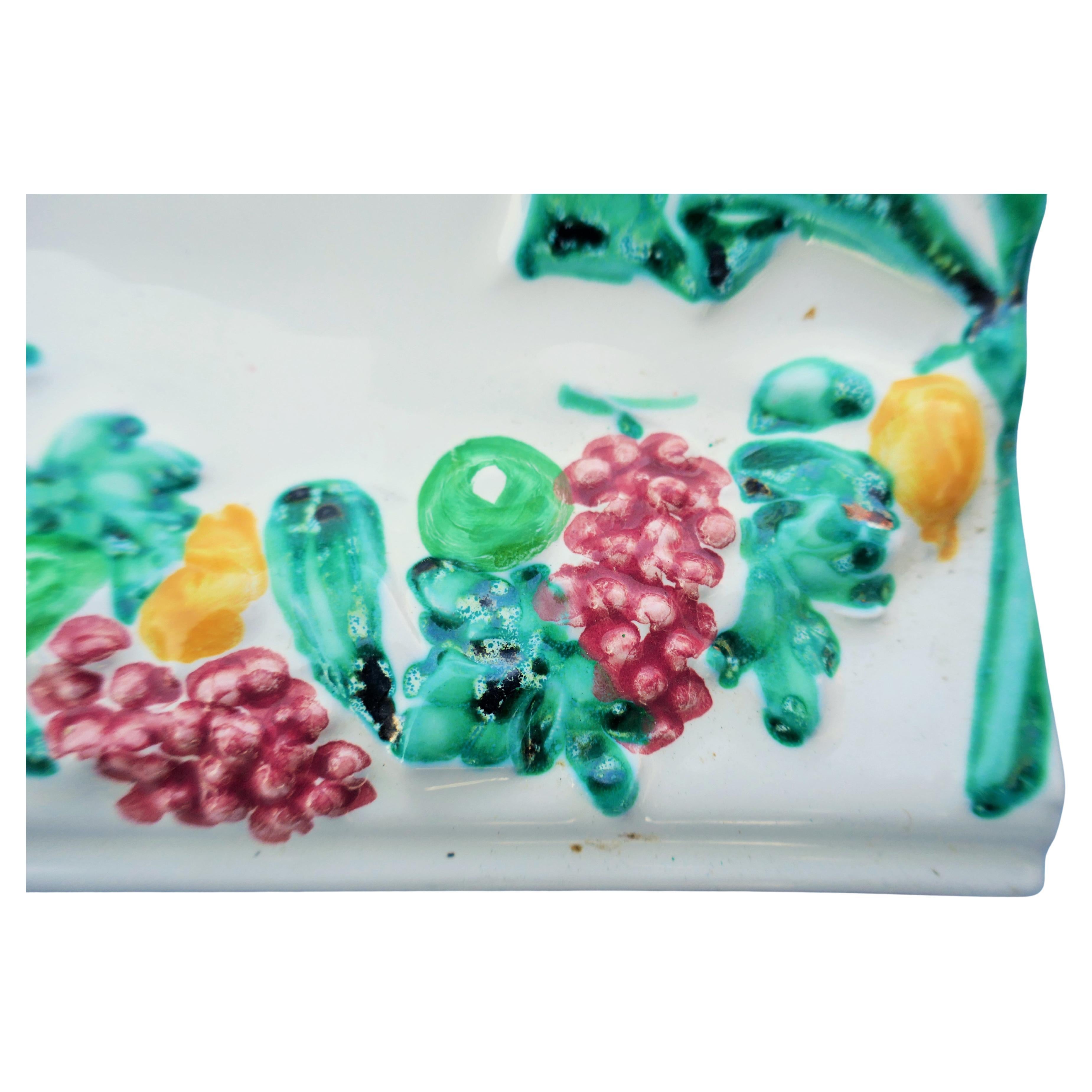 Relief majolica ceramic possible Giovanni De Maio - 45 available For Sale 1