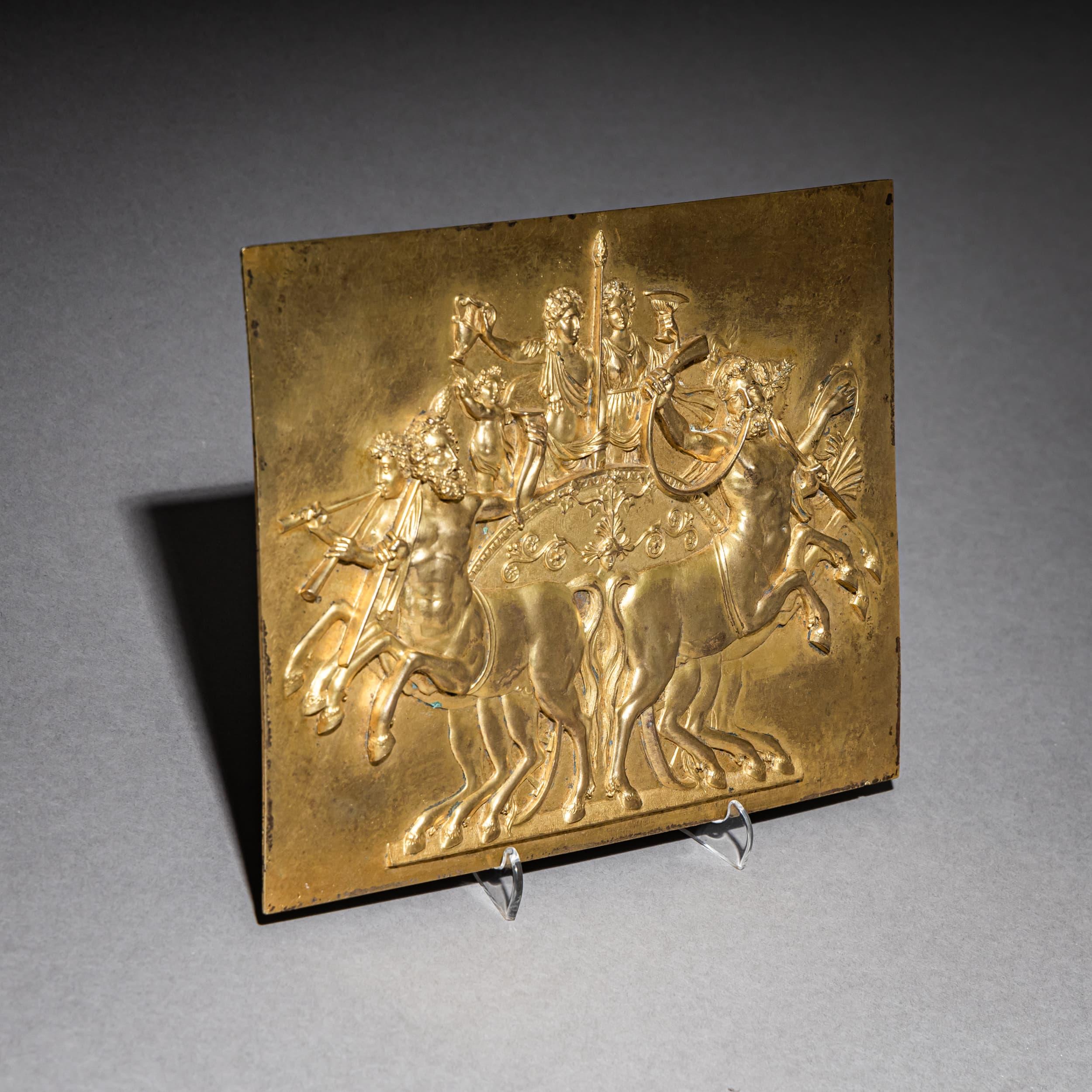 Neoclassical Relief “Triumph of Bacchus”, France, First Quarter of the 19th Century For Sale