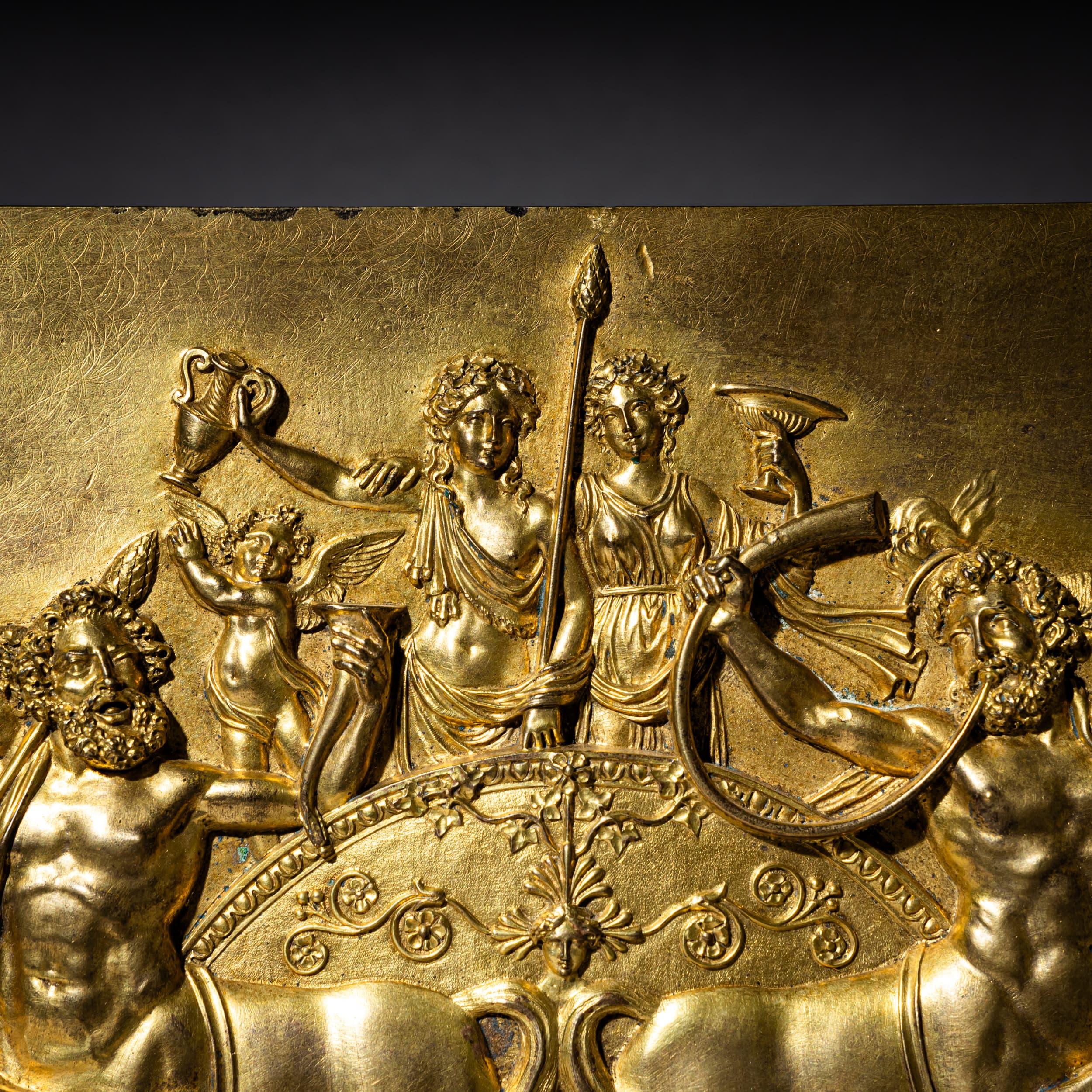 French Relief “Triumph of Bacchus”, France, First Quarter of the 19th Century For Sale