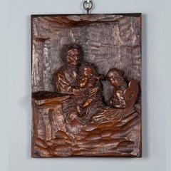 Relief Woodcarving by Hermann Steiner Meran 19th Century
