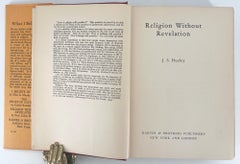 Religion Without Revelation by Julian Huxley - FIRST edition