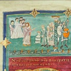 Religious Mural Wall Chart Saint Boniface Christian Missionary Church Reformer