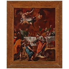 Religious Scene with Christ and His Disciples, 18th Century