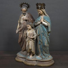 Religious Sculpture in Plaster, 20th Century.