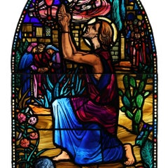 Religious Stained Glass Window from Scotland