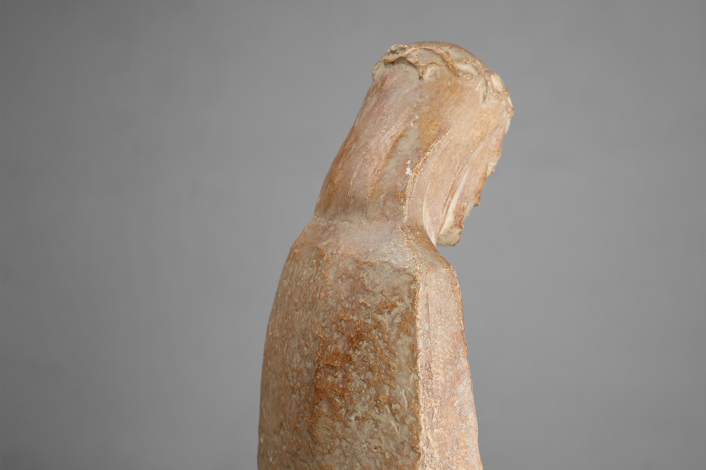 Statua religiosa di Gesù Cristo in stile Art Déco dell'artista belga André Taeckens in vendita 4