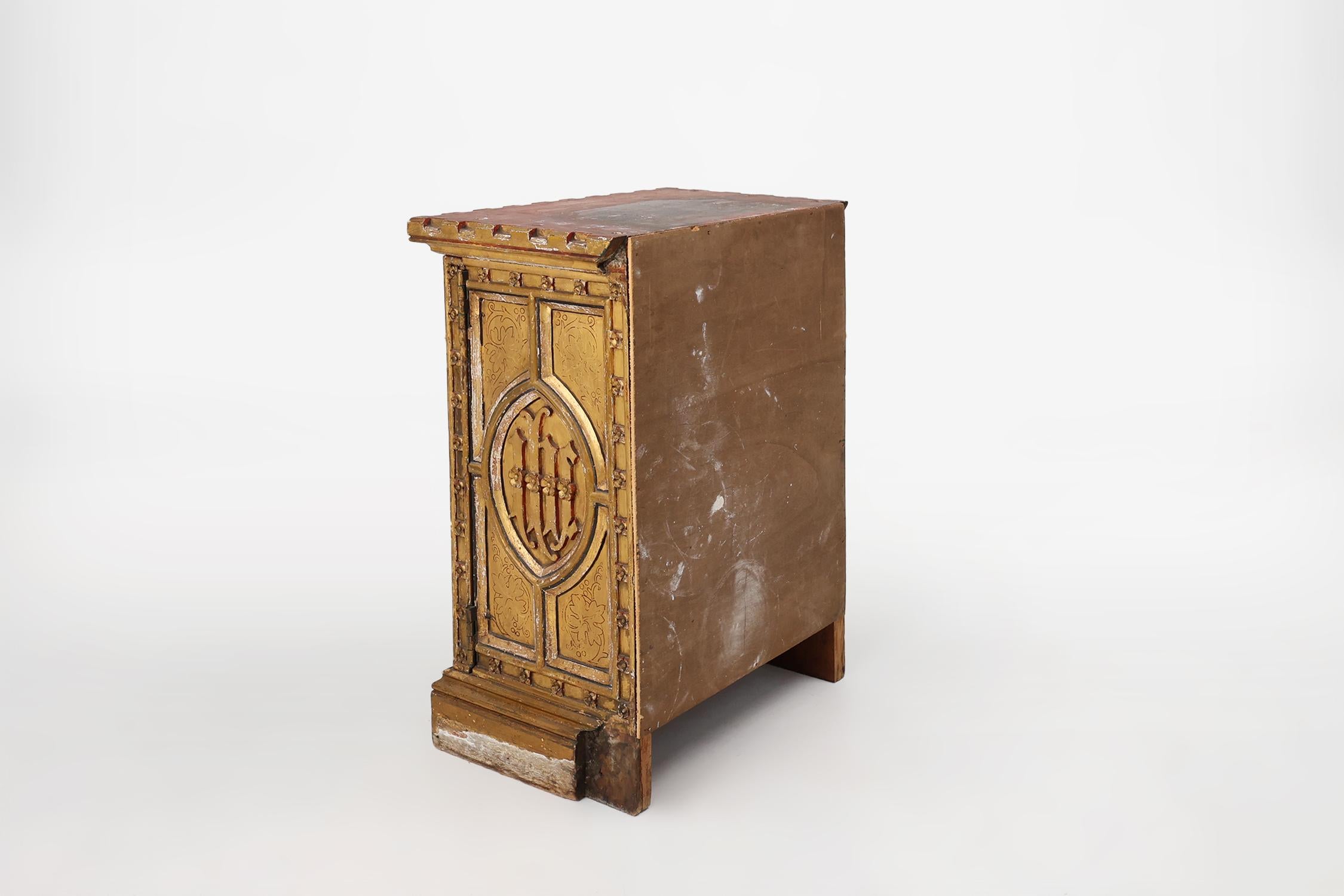 Religious Tabernacle with Lamb of God, Bruges ca. 1850 8