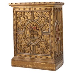 Religious Tabernacle with Lamb of God, Bruges ca. 1850