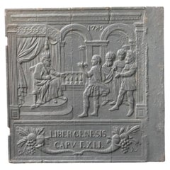 Religious Theme Fireback, Germany, 18th Century