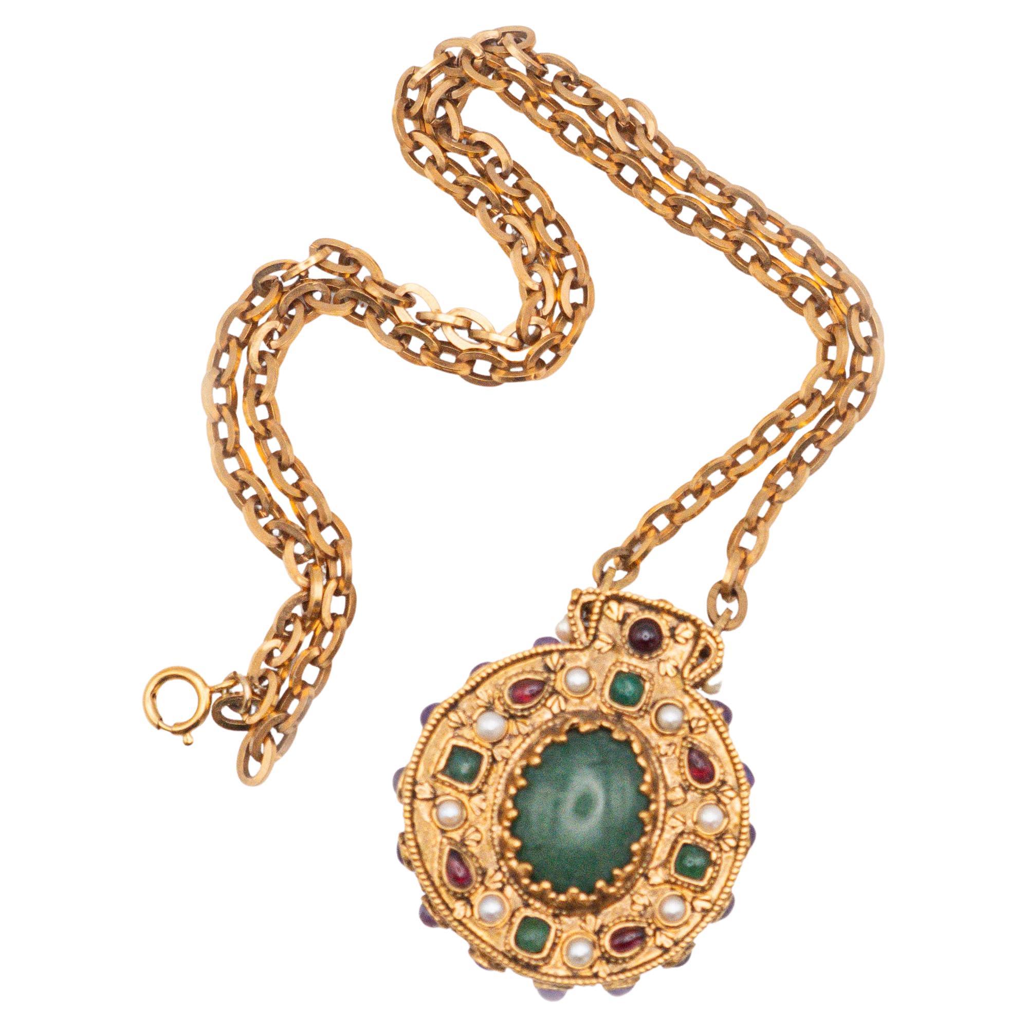Reliquaire Necklace by Chanel For Sale at 1stDibs