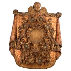 Reliquary Altar. Wood, Glass, Metal, Etc. Spain, 17th Century