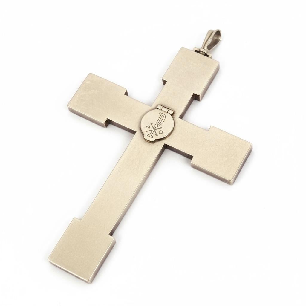 Reliquie des Kardinals: Österreichisch-ungarisches Granatkreuz, um 1880 im Angebot 1