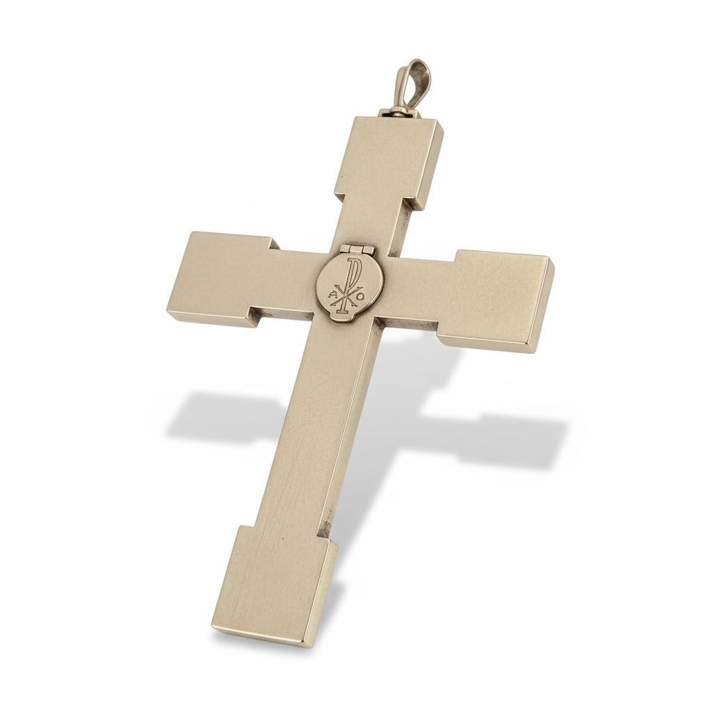 Reliquie des Kardinals: Österreichisch-ungarisches Granatkreuz, um 1880 im Angebot 2