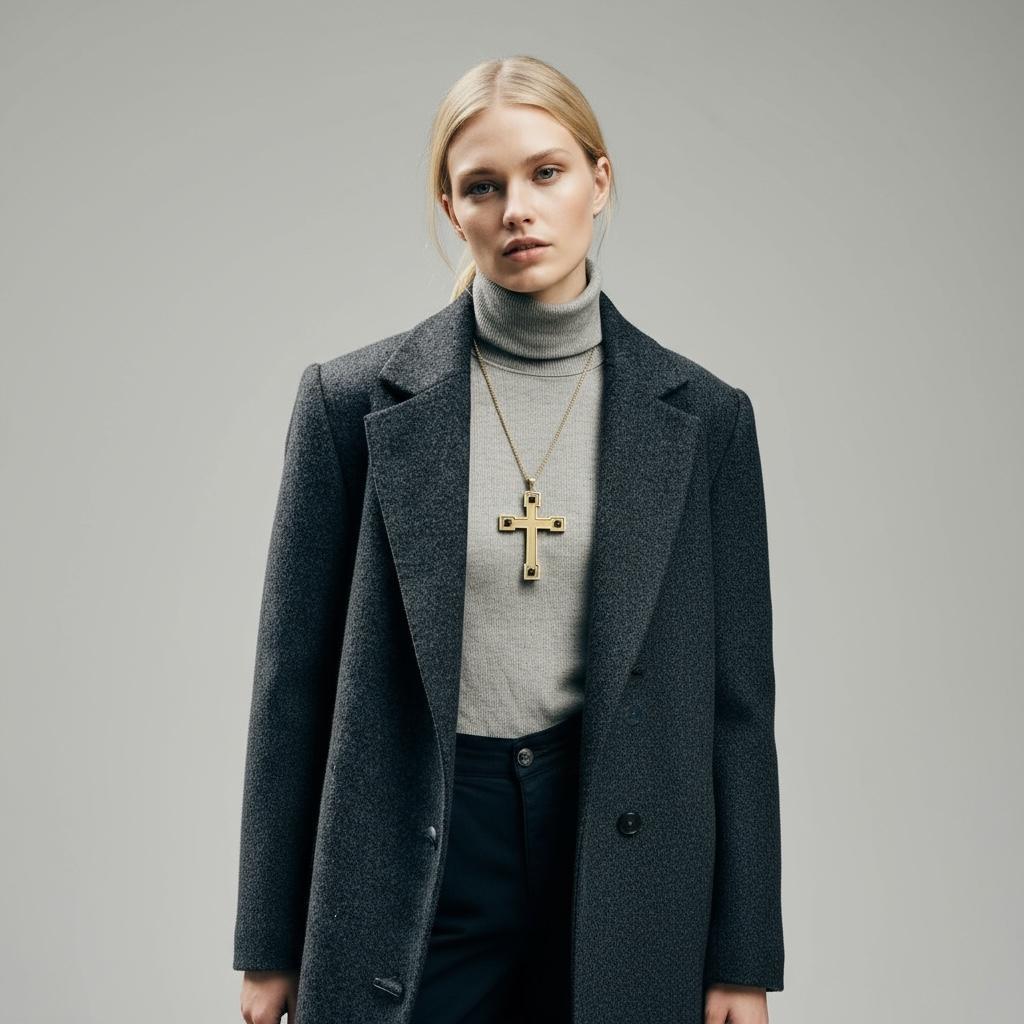 Reliquie des Kardinals: Österreichisch-ungarisches Granatkreuz, um 1880 im Angebot 3