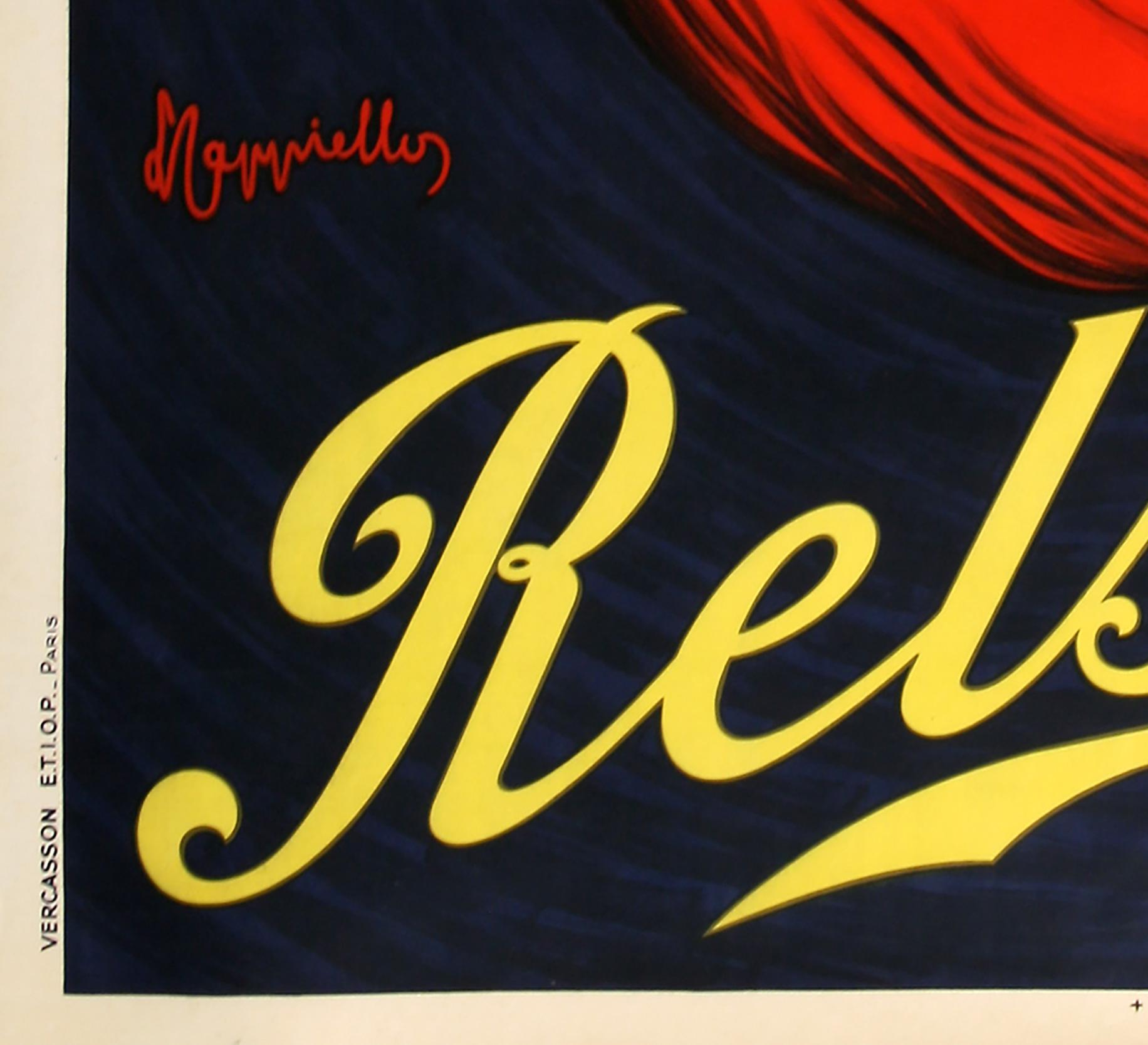 RELSKY, C1925 Vintage French Vodka Alcohol Advertising Poster, CAPPIELLO For Sale 1