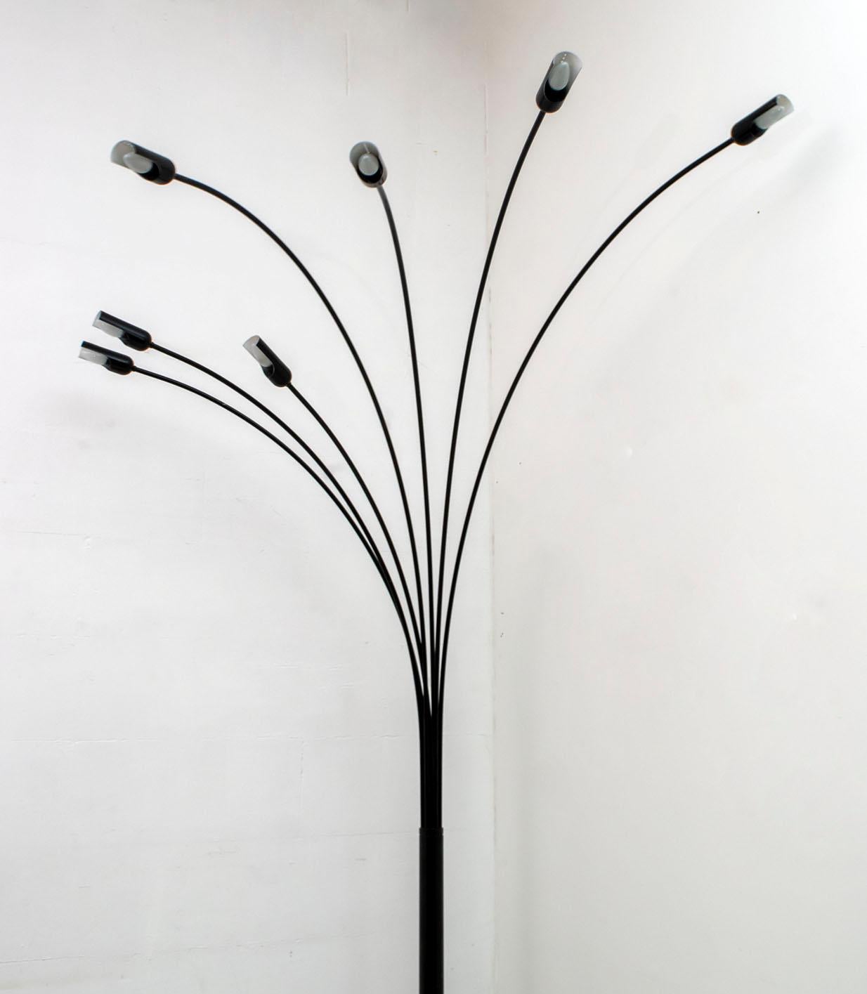 Relux Milano Mid-Century Modern Italian Arches Floor Lamp, 1970s For Sale 1