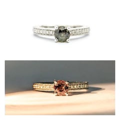 Remarkable Alexandrite & Diamond Ring in Platinum- GIA 5234253024