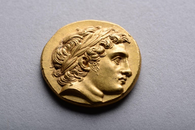 Ancient Greek Gold Stater Coin of Alexander the Great, 322 BC at 1stDibs
