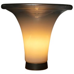 Remarquable lampe de bureau L261 en verre de Murano fabriquée par Vistosi, Italie, 1970