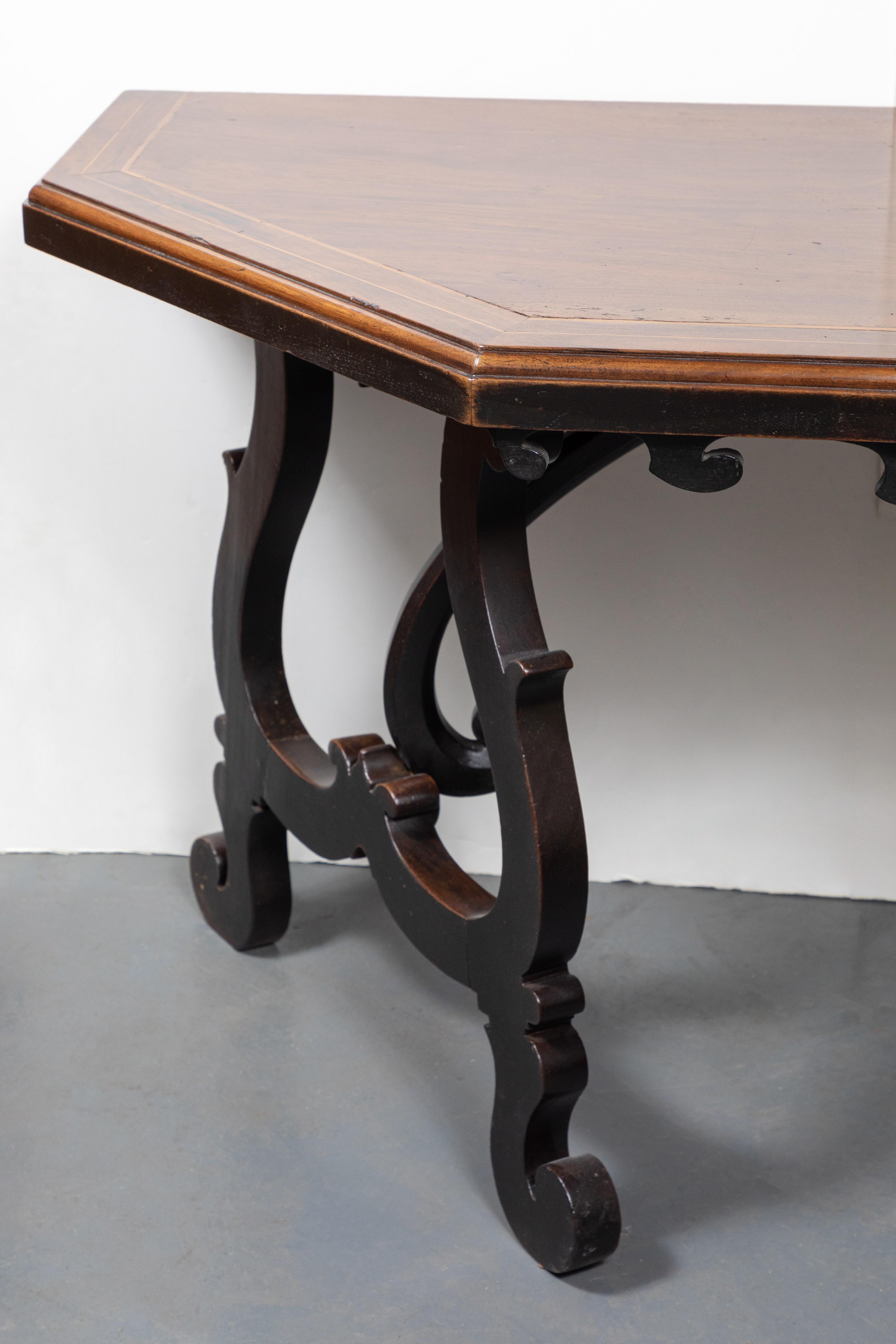 Remarkable Pair of 19th Century, Italian Demilunes 2