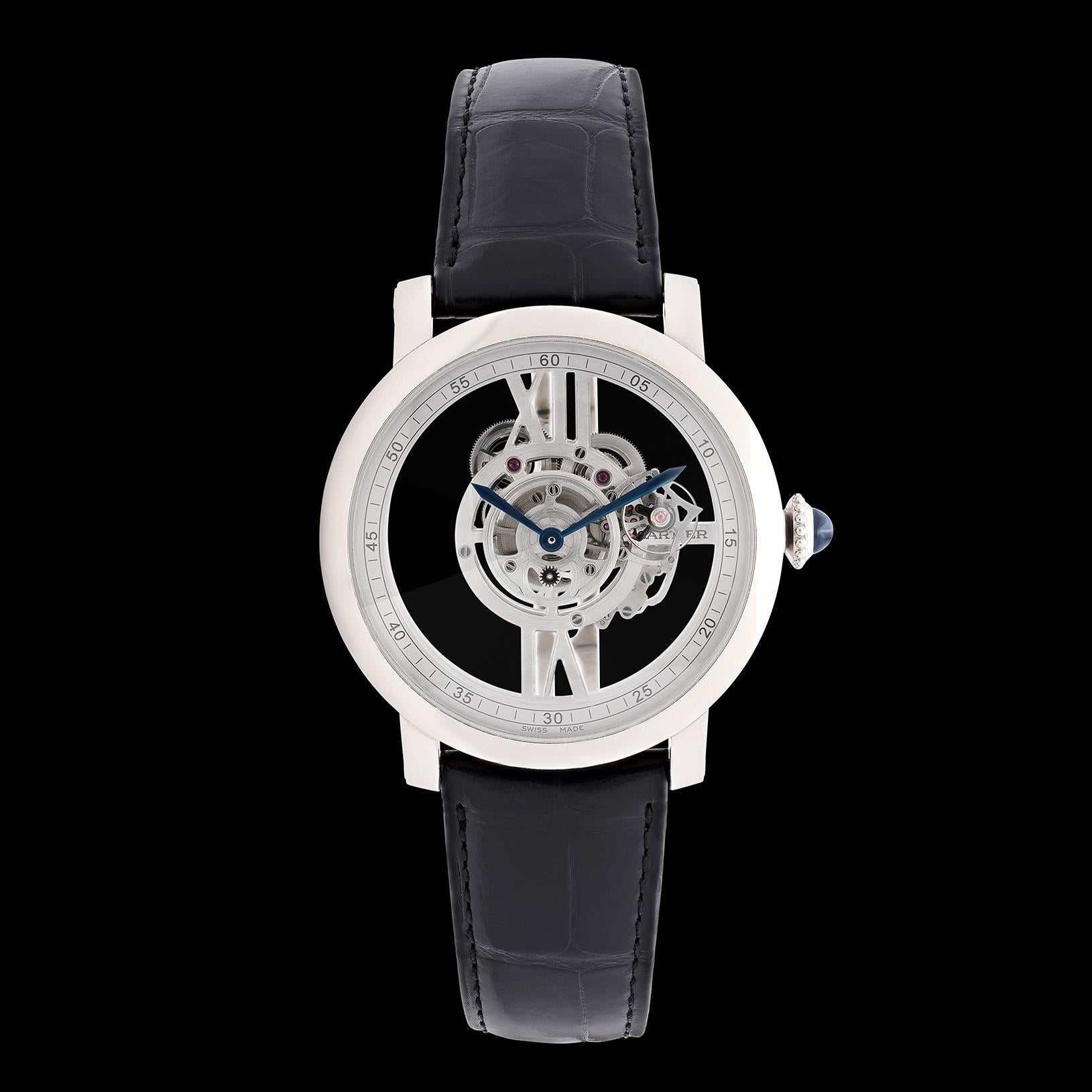 montre squelette cartier