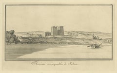Remarkable Ruins of Sabua, Nubia – Norden Engraving 1755