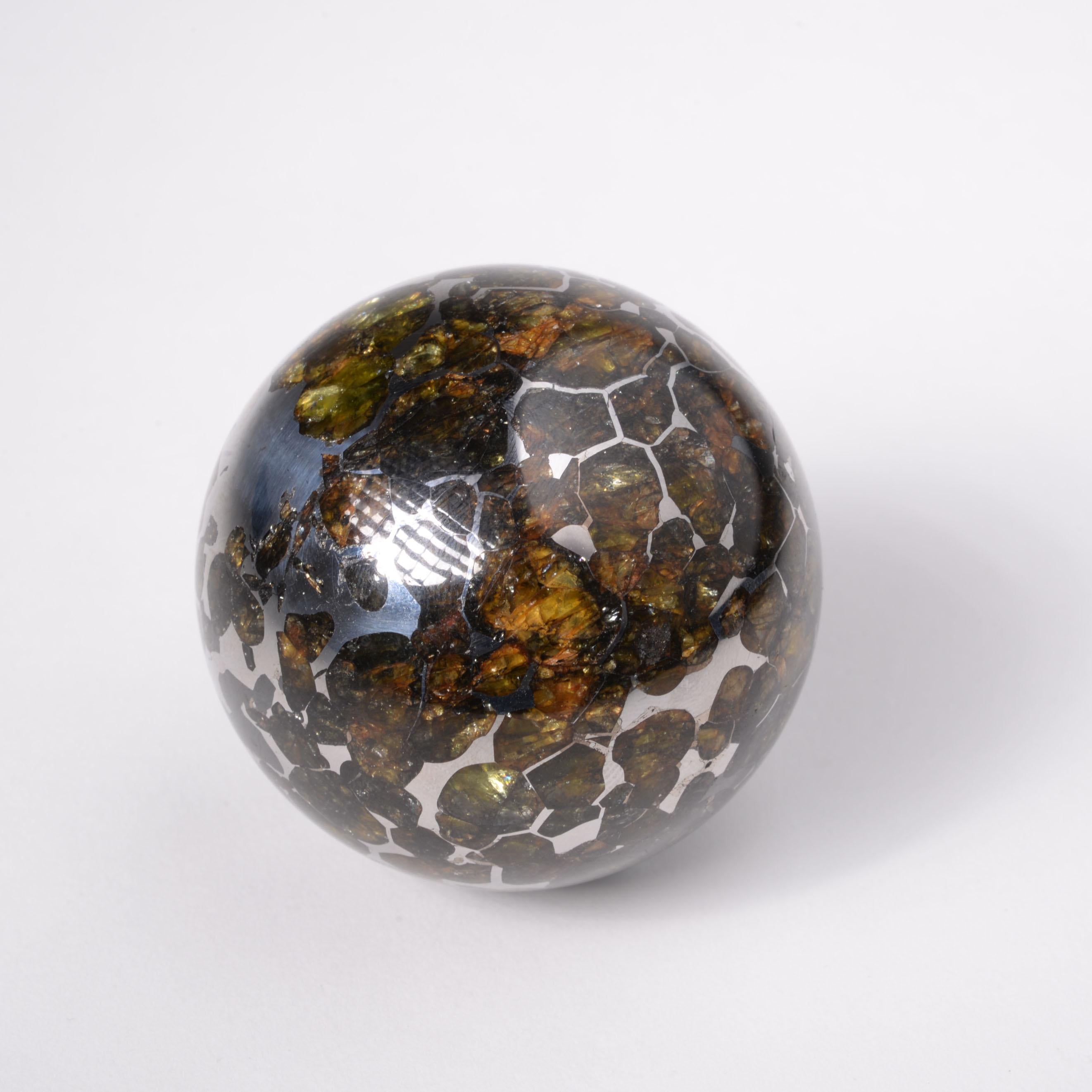 Russian Seymchan Meteorite Sphere For Sale