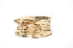 Remask Project, 3 Gold Art Object Form Surgical Mask by Enrico Girotti 02-03-04