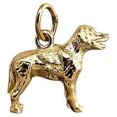 Rembrandt 14 Karat Yellow Gold Labrador Retriever Charm #24247