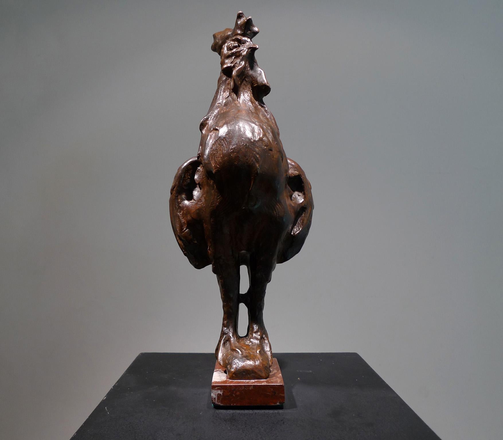 bugatti bronze sculpture