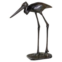 Rembrandt Bugatti "Jabiru Femelle" Bronze Sculpture