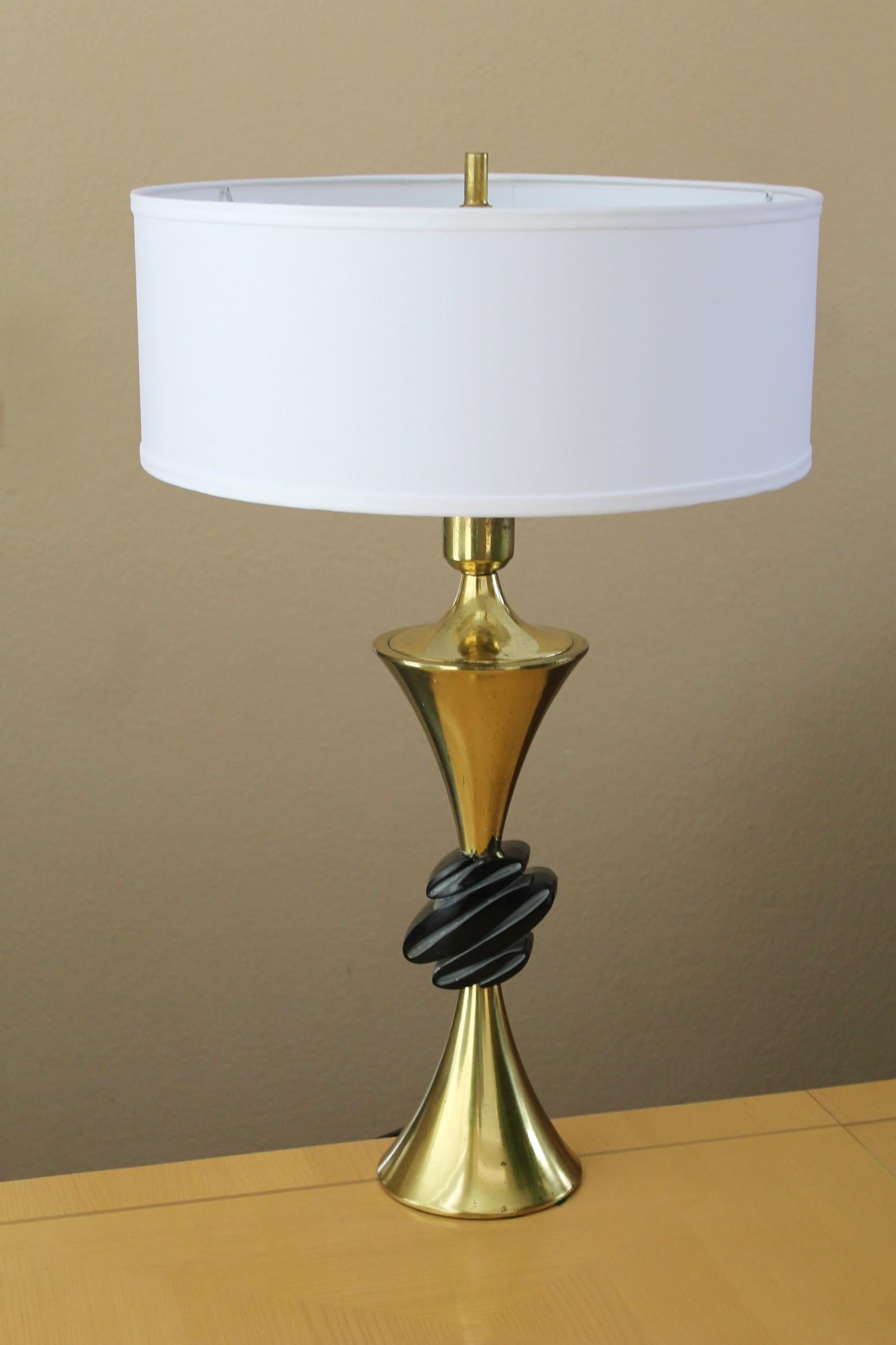 Mid-Century Modern Lampe de table Rembrandt mi-siècle moderne ! Ranch atomique Palm Springs Art Déco des années 50 en vente