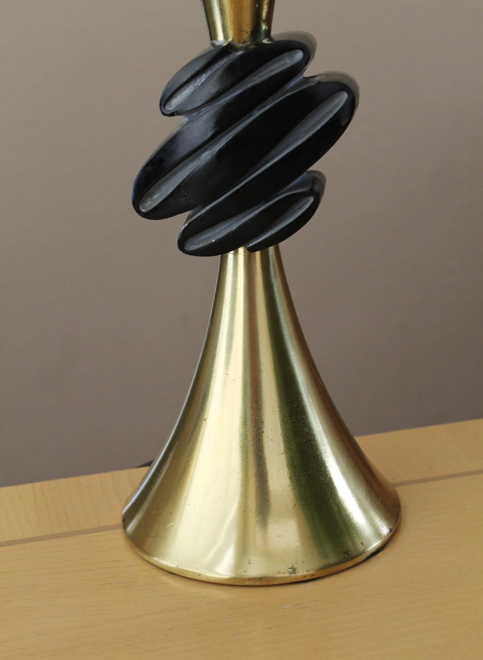 Lampe de table Rembrandt mi-siècle moderne ! Ranch atomique Palm Springs Art Déco des années 50 Bon état - En vente à Peoria, AZ