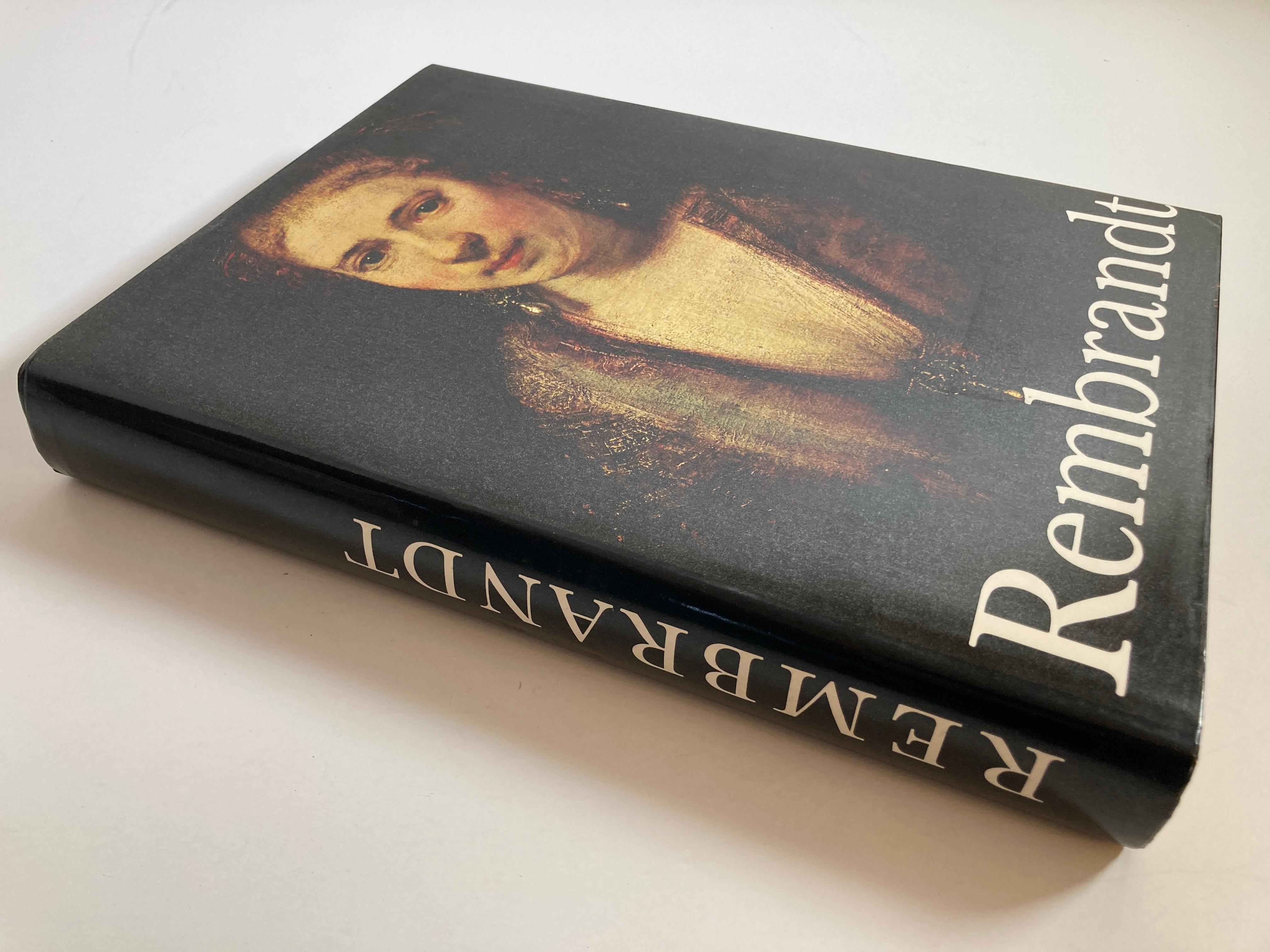 Rembrandt paintings hardcover book by Gerson Horst.
First edition, with 80 full-color plates and 650 black and white reproductions. A handsome copy.
Published by Reynall William Morrow, (New York), 1968.
Title: Rembrandt Paintings
Publisher: